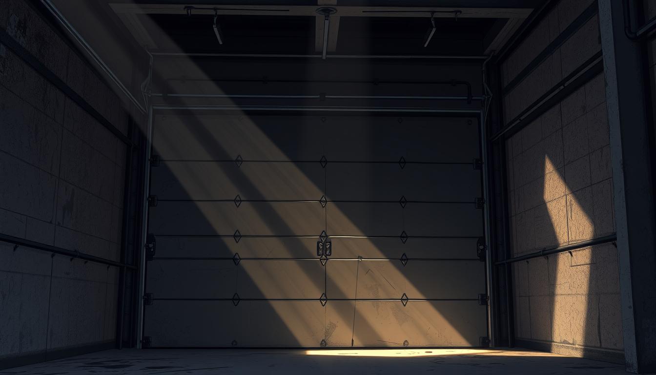 What does it mean if my garage door is making loud or unusual noises?