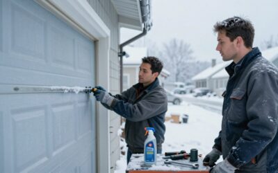 How Winter Cold Can Damage Your Garage Door