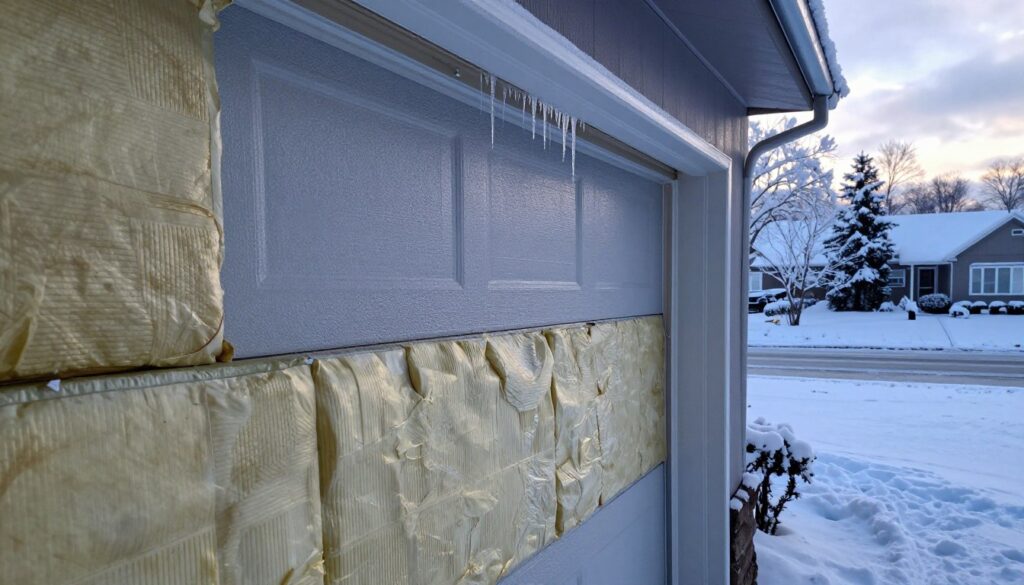 garage door insulation for winter garage door insulation for winter