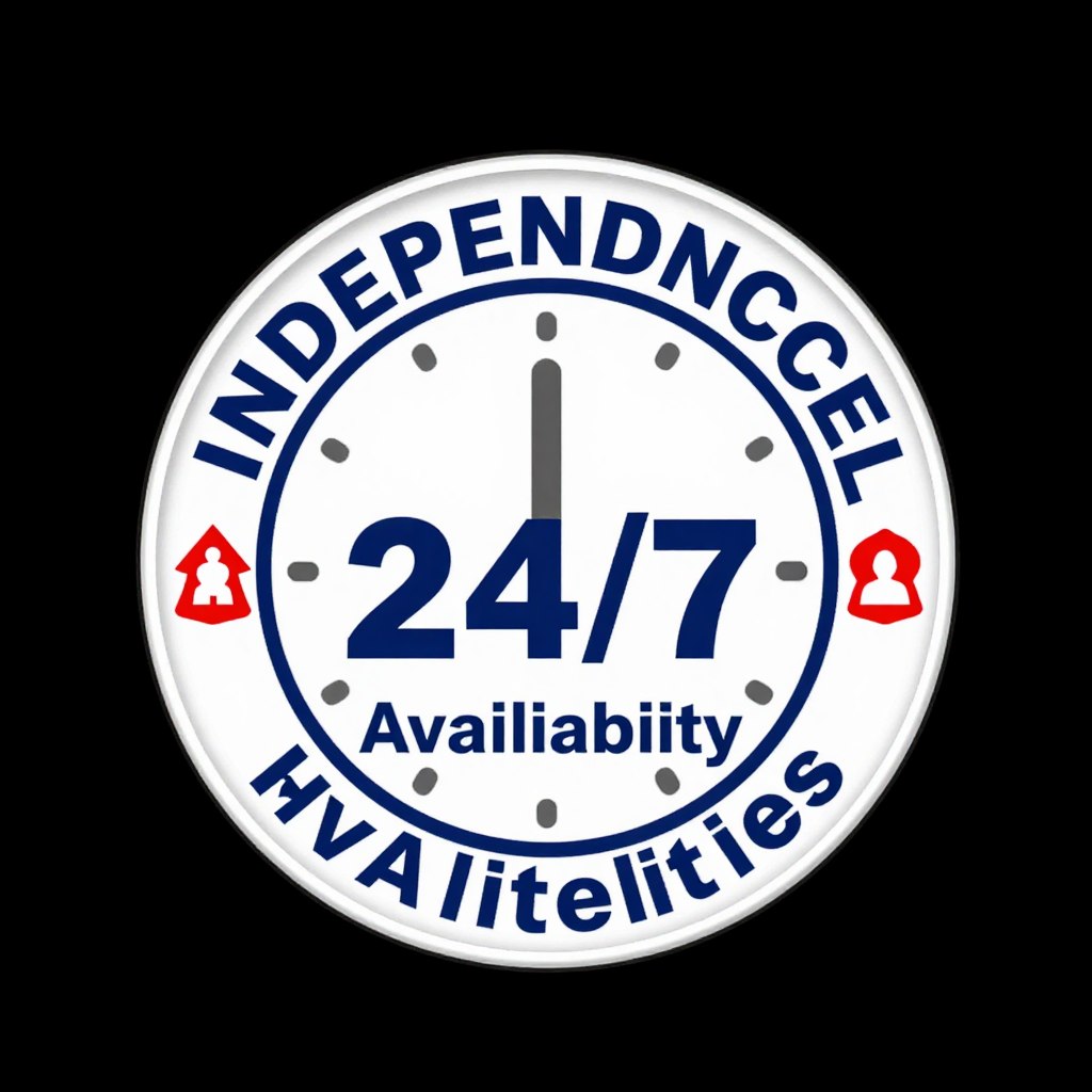 24 hour emergency service badge for garage door repair Independence Missouri