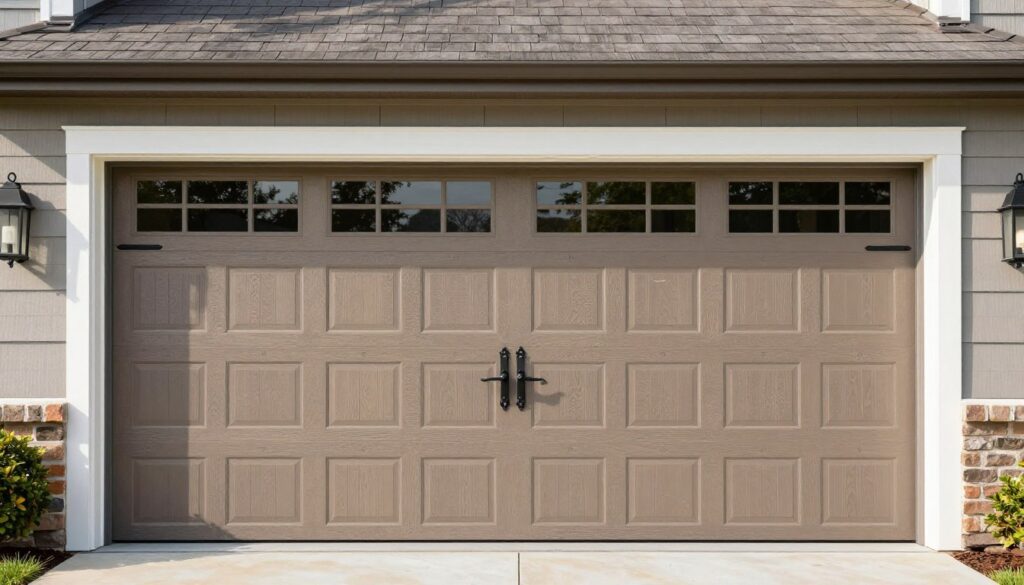 Carriage house style garage door repair Independence Missouri