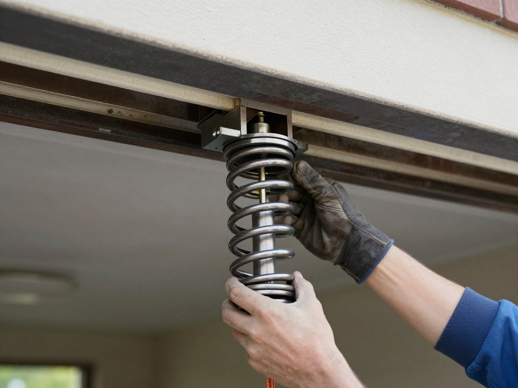 Garage door spring replacement service in Independence