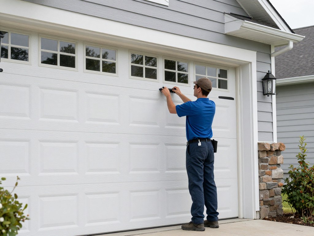 Residential garage door repair in Independence Missouri