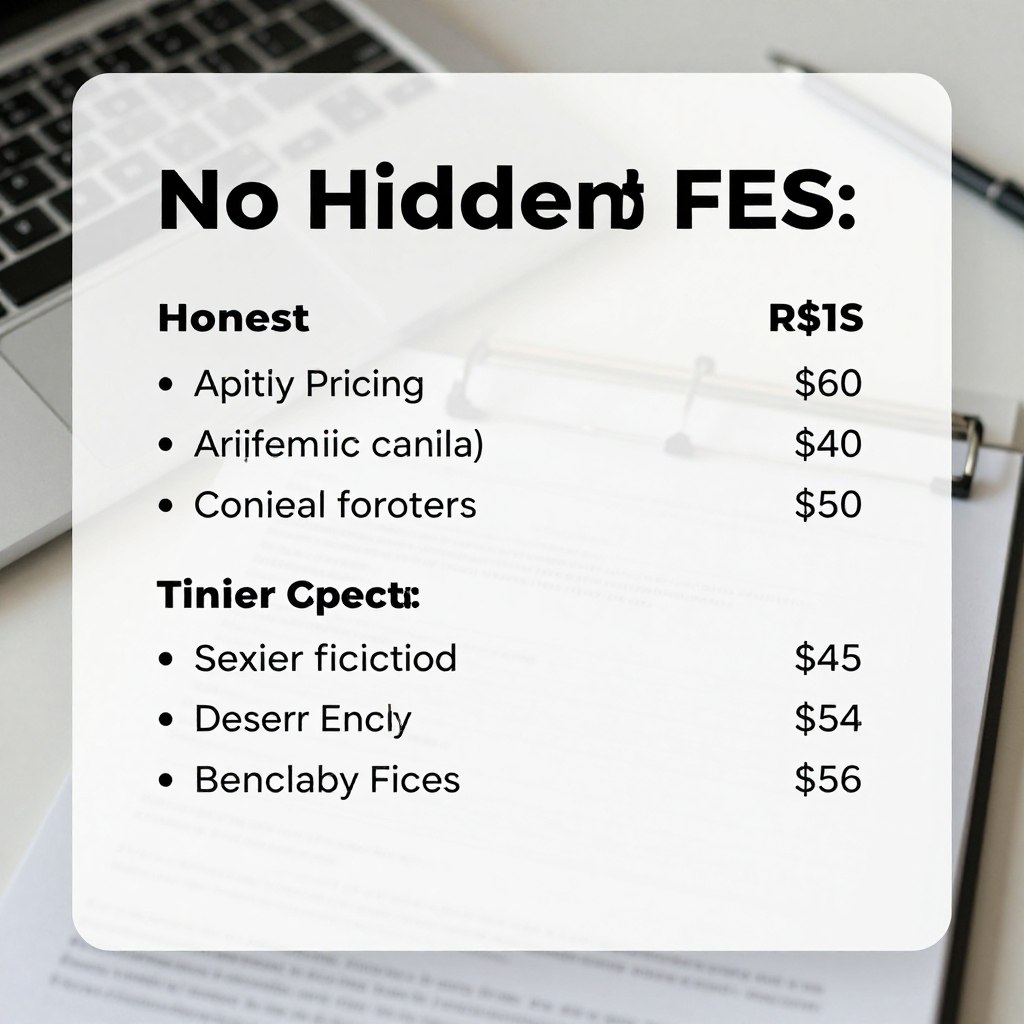 Upfront pricing guarantee for garage door repair service